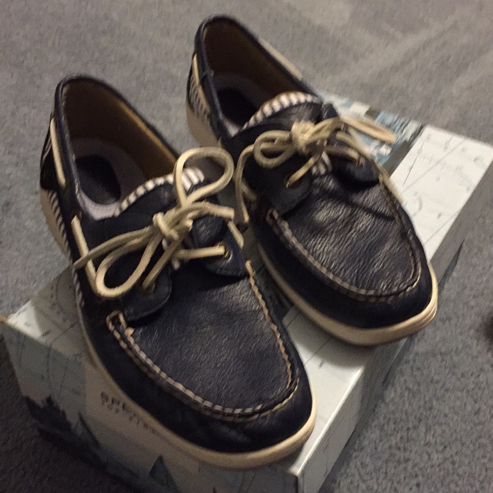 Sperry top-spider loafers